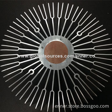 Sunflower Heat-sink, Compliant with the RoHS Directive